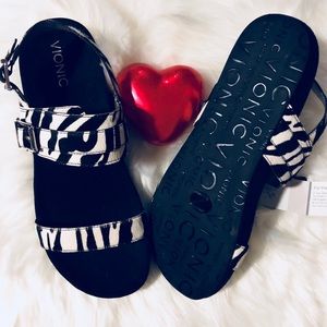 Comfy & Stylish NEW Vionic Zebra Sandal